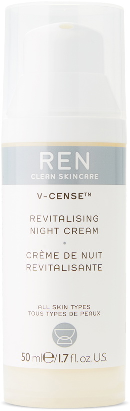 Photo: Ren Clean Skincare V-Cense™ Revitalising Night Cream, 50 mL