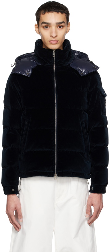 Photo: Moncler Navy Armorique Down Jacket