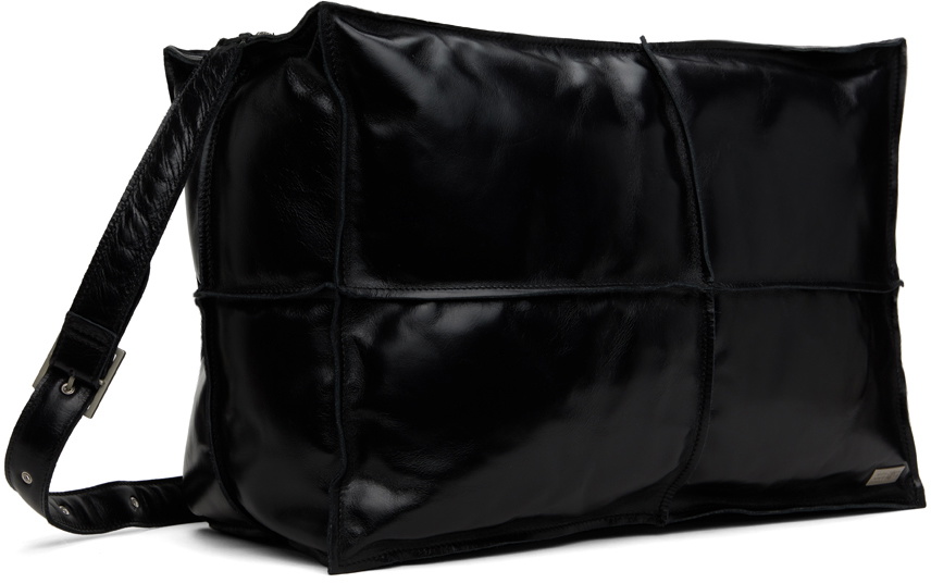 MM6 Maison Margiela Black Numeric Weekender Bag MM6 Maison