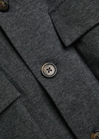 Aurélien Cotton-blend Overshirt Charcoal