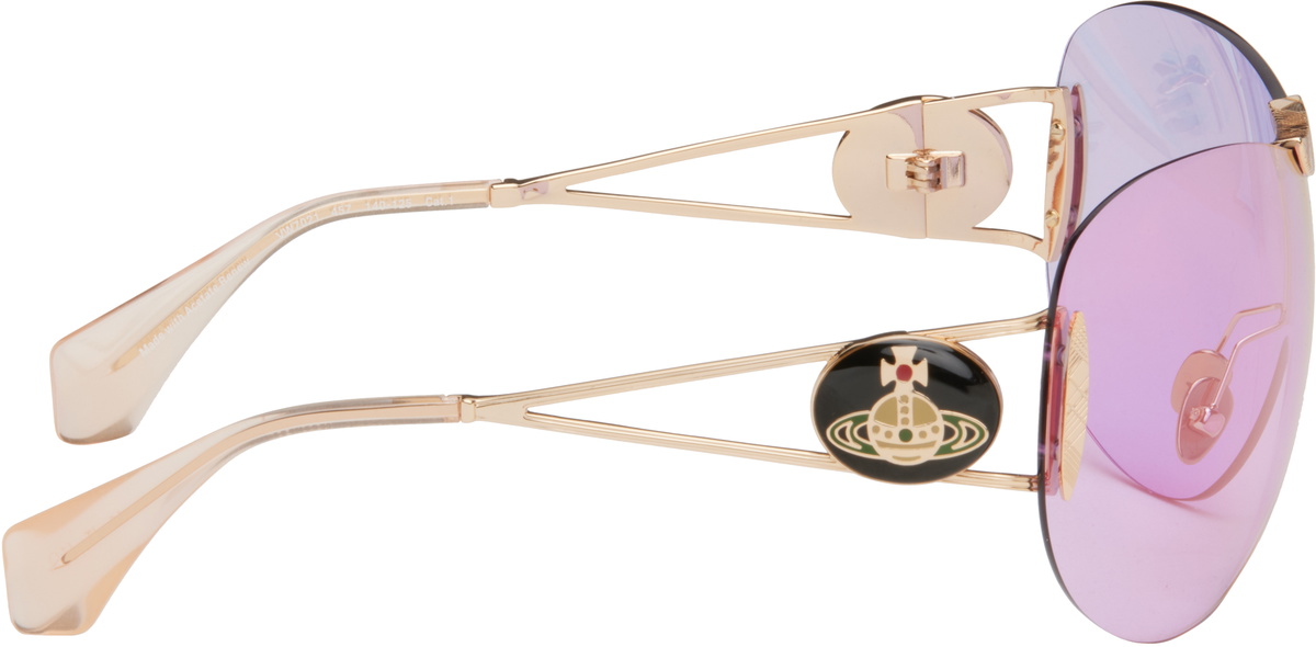 Vivienne Westwood Gold Tina Sunglasses