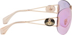 Vivienne Westwood Gold Tina Sunglasses