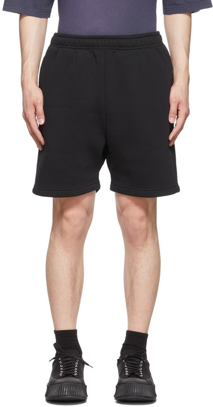 Photo: Acne Studios Black Organic Cotton Shorts