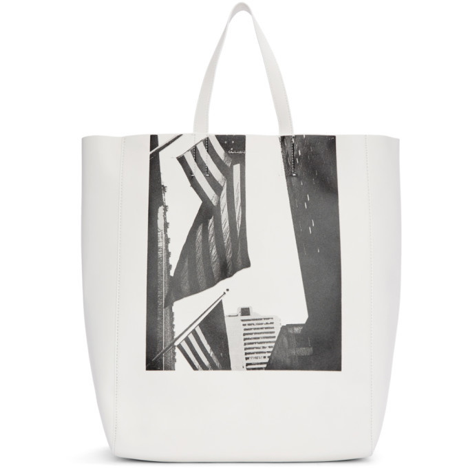 Photo: Calvin Klein 205W39NYC White Soft Andy Warhol Tote