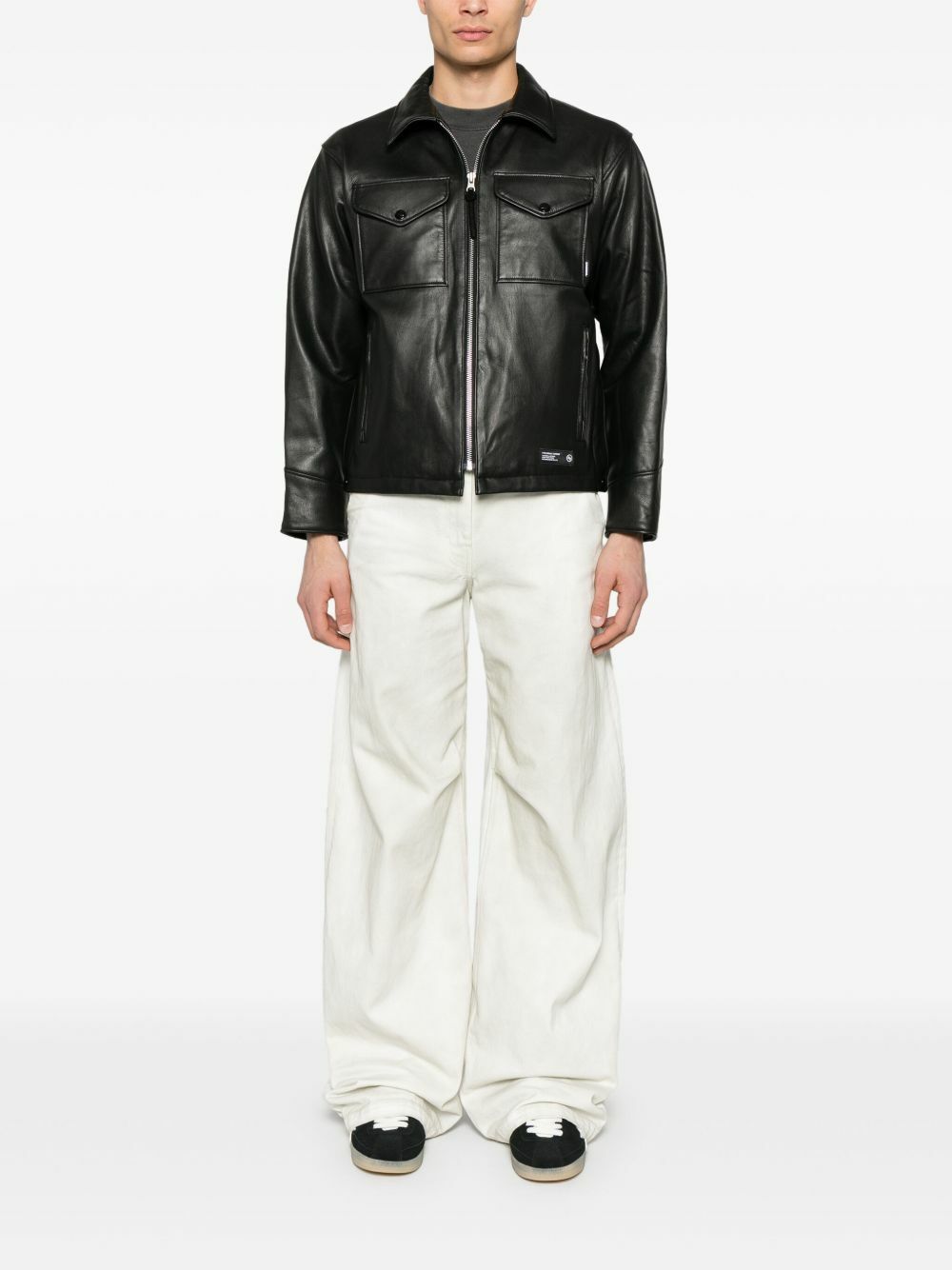 ジャケット・アウター NEIGHBORHOOD / LEATHER DOWN / SL-JKT Neighborhood Leather Jacket Neighborhood