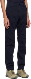 C.P. Company Navy Garment-Dyed Cargo Pants