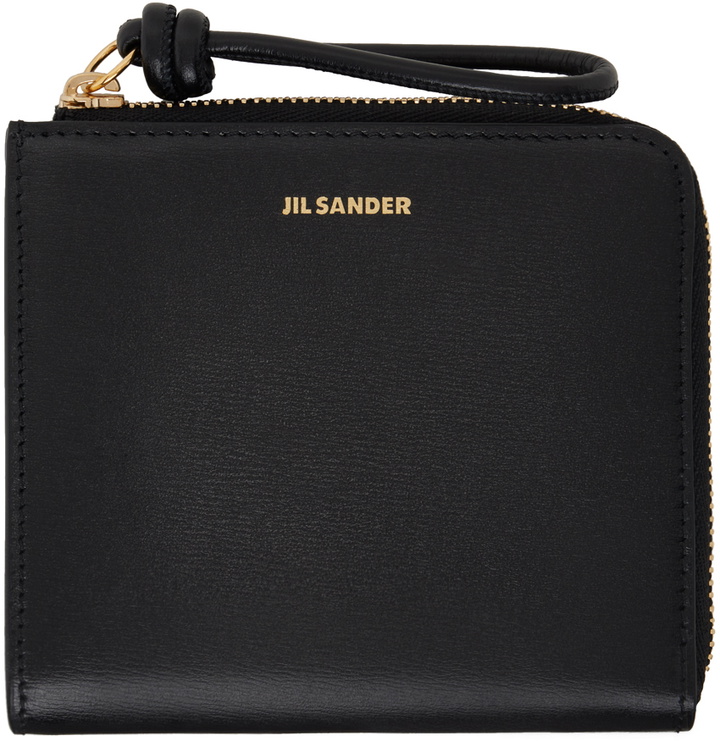 Photo: Jil Sander Black Giro Wallet