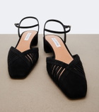 Aquazzura Yara suede pumps