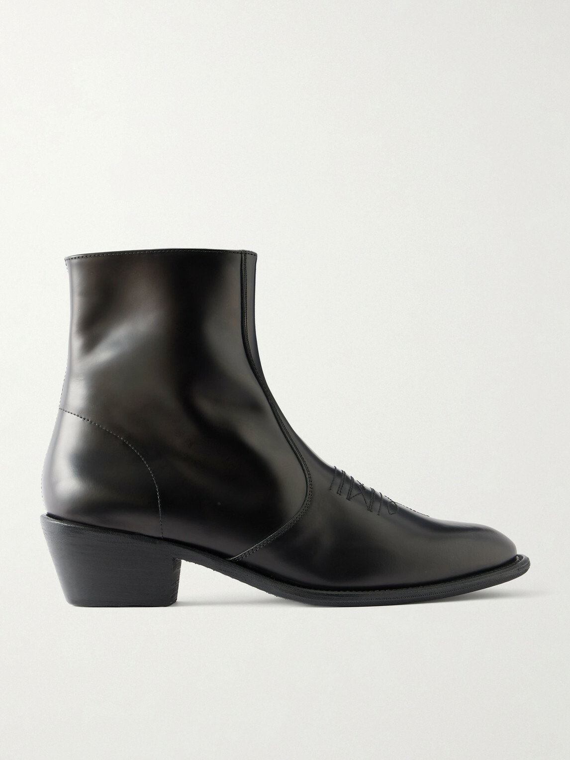 Enfants Riches Déprimés - Kansas Leather Chelsea Boots - Black