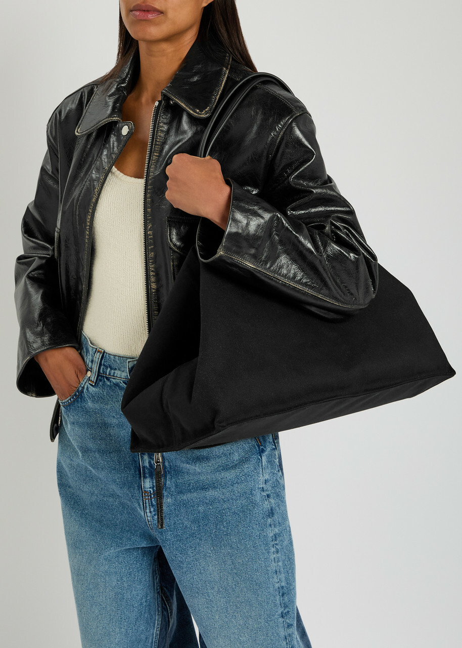 The Row Idaho XL Canvas Tote bag - Black - One Size