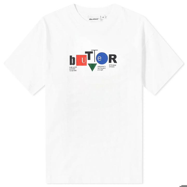 Photo: Butter Goods Men's Design Co T-Shirt in White