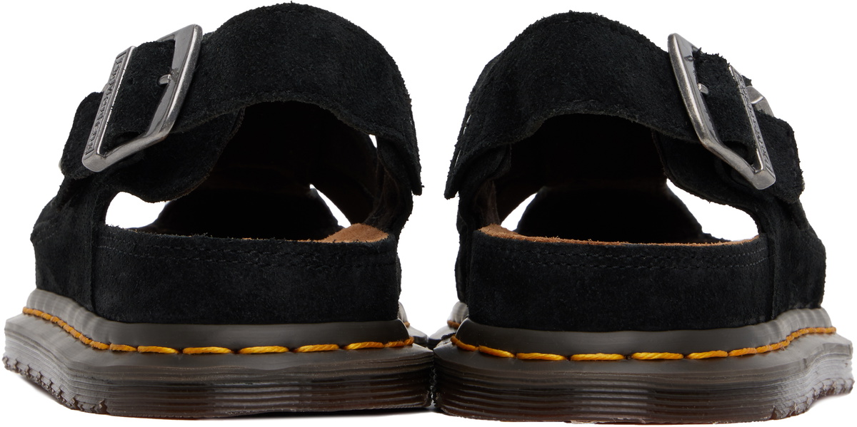 Dr. Martens Black Archive Fisherman Suede Sandals