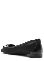 Stuart Weitzman Arabella Mesh Ballet Flats Black