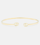 Gucci - GG Running 18kt gold cuff bracelet