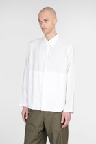 Ranra Maker Shirt In White Modal
