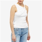 1017 ALYX 9SM Women's Twisted Vest Top in White