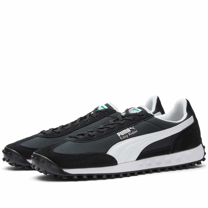 Photo: Puma Men's Easy Rider II Sneakers in Black/White