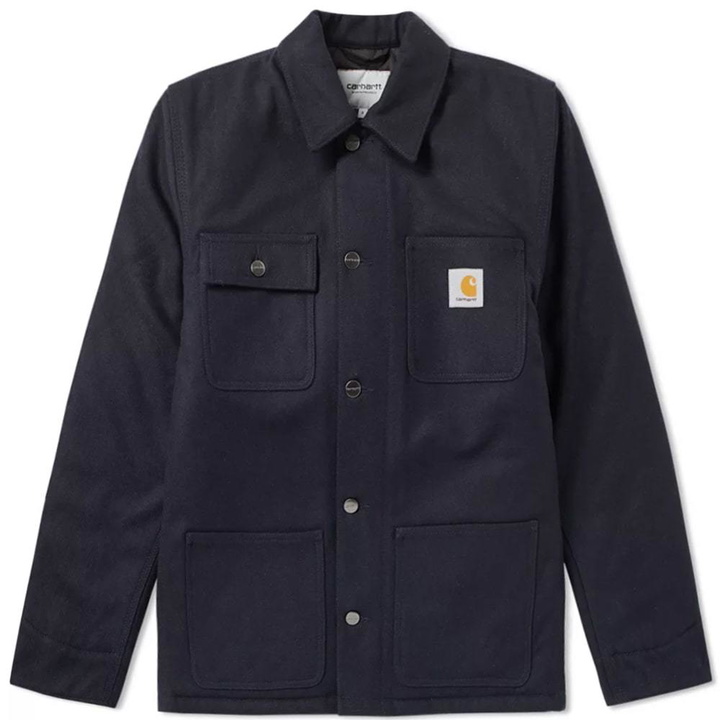 Photo: Carhartt Michigan Wool Chore Coat Blue