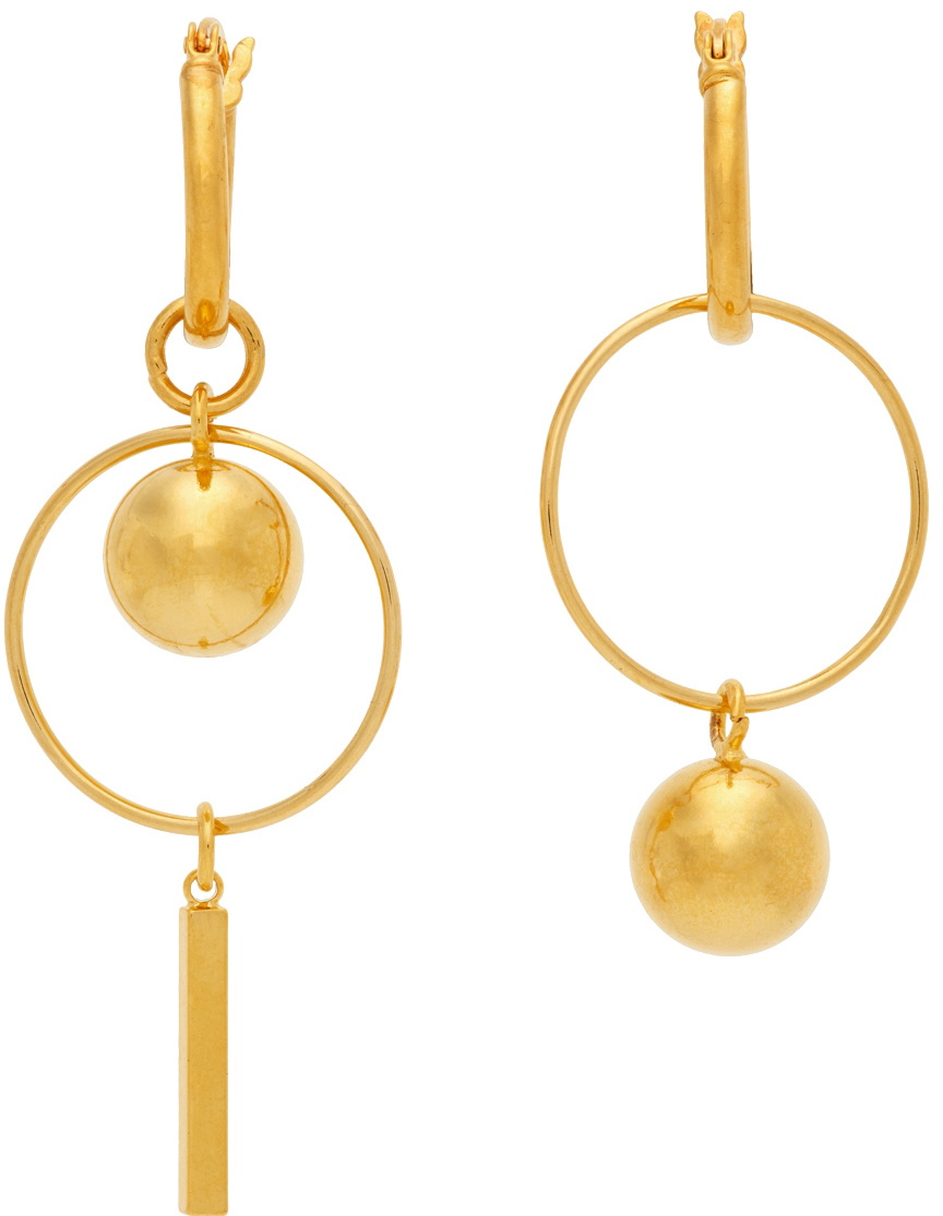 Silver Solar Hoops