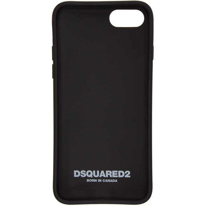 Photo: Dsquared2 Black Icon Logo iPhone 8 Case 