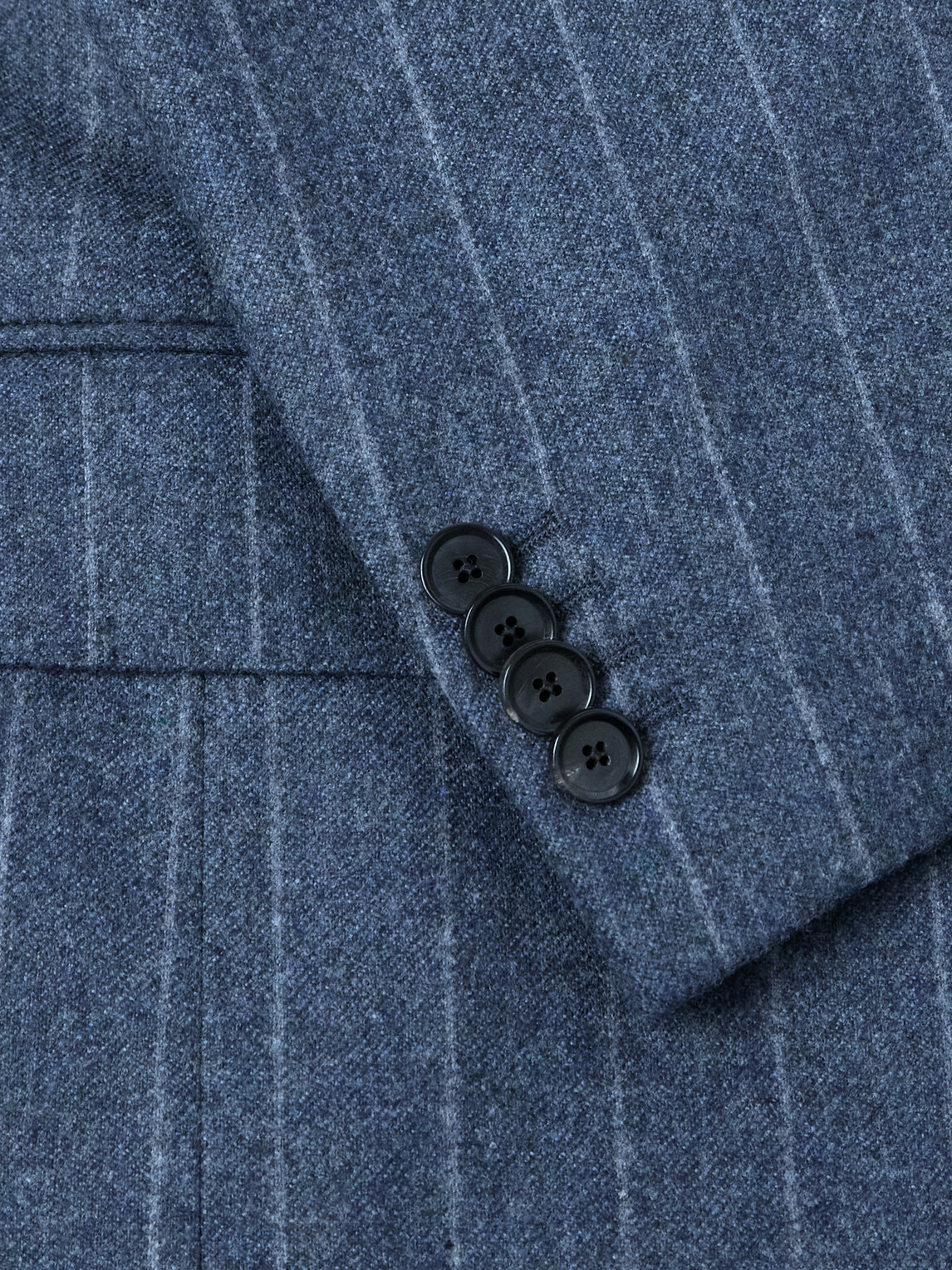 Caruso - Norma Pinstripe Wool and Cashmere-Blend Suit Jacket - Blue