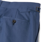 Kingsman - Blue Eggsy Slim-Fit Cotton Suit Trousers - Blue