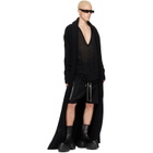 Rick Owens Black Tower Heizer Shorts