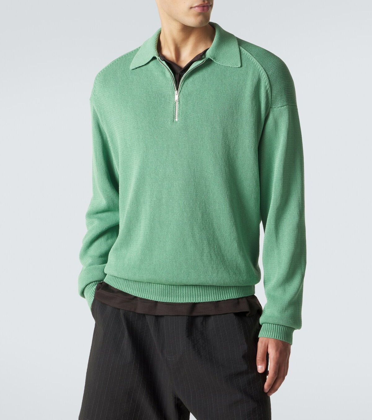 Studio Nicholson Heddy half-zip sweater