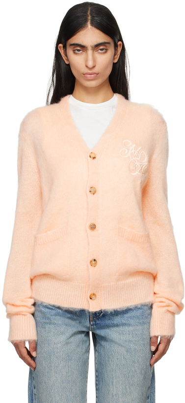 Photo: AMIRI Pink MA Swirl Cardigan