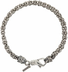 Emanuele Bicocchi Silver Byzantine Chain Bracelet