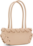 At.Kollektive Beige Natacha Ramsay-Levi Edition Braided Baguette Bag