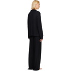 SKIMS Black Soft Lounge Sleep Pyjama Set