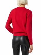MC2 Saint Barth Woman Brushed Sweater With Dear Santa List Embroidery