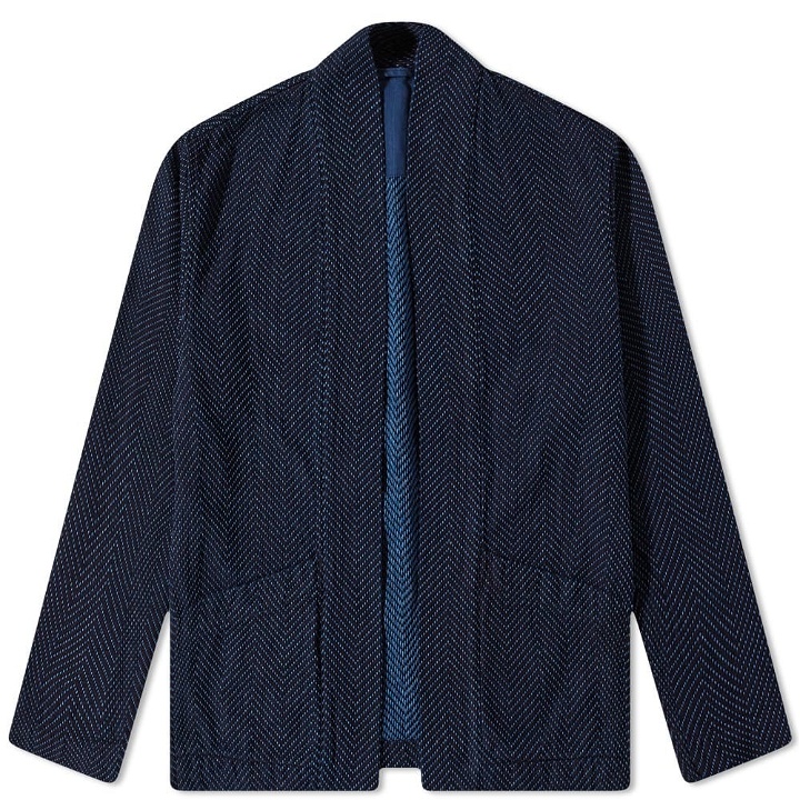 Photo: Blue Blue Japan Sashiko Reversible Haori Jacket