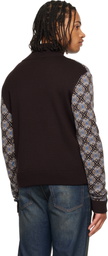 Wales Bonner Brown 'The Reverie' Track Jacket