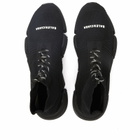 Balenciaga Men's Speed 2.0 Lace Up Sneakers in Black