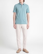 Fedeli Mens Polo shirt Sky in Blue
