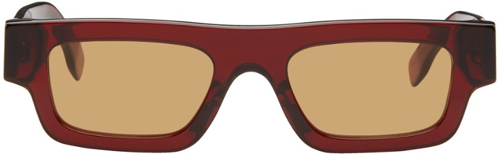 Photo: RETROSUPERFUTURE SSENSE Exclusive Red Colpo Sunglasses