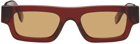 RETROSUPERFUTURE SSENSE Exclusive Red Colpo Sunglasses