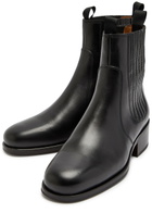 Lemaire Leather Chelsea Boots Black
