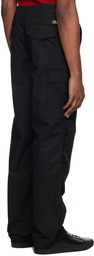 Lacoste Black Lightweight Cargo Pants