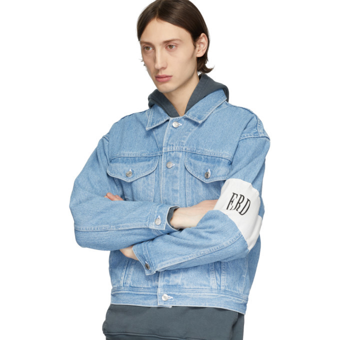 Enfants Riches Deprimes Blue Arcade Denim Jacket