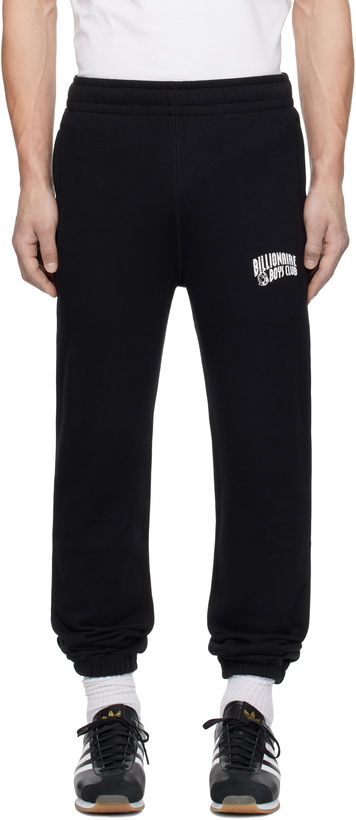 Photo: Billionaire Boys Club Black Small Arch Logo Sweatpants