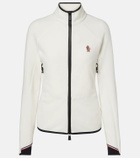 Moncler Grenoble Fleece zip-up cardigan