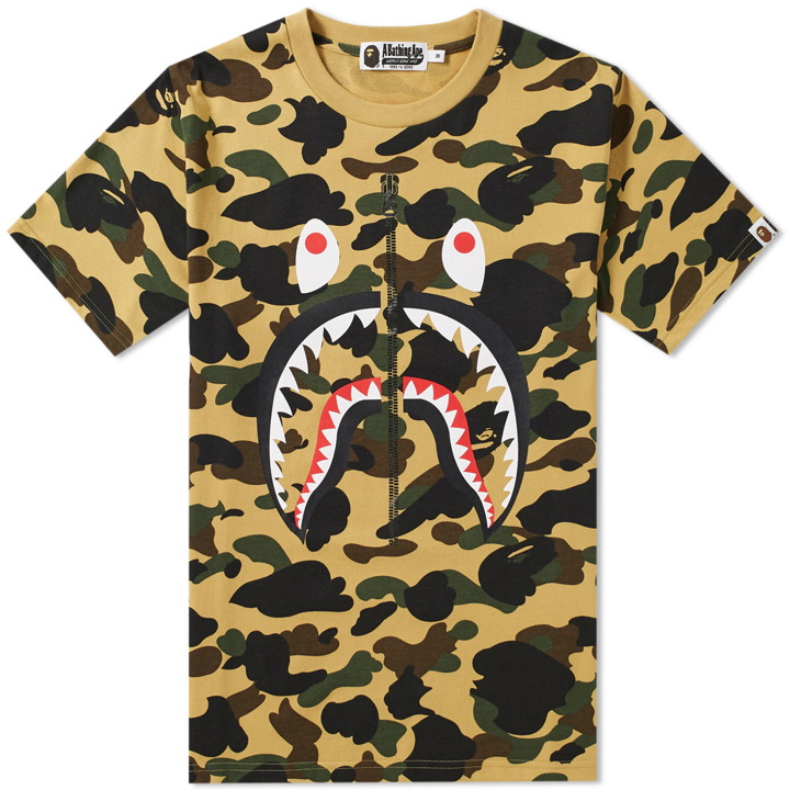 Photo: A Bathing Ape 1st Camo Shark Tee