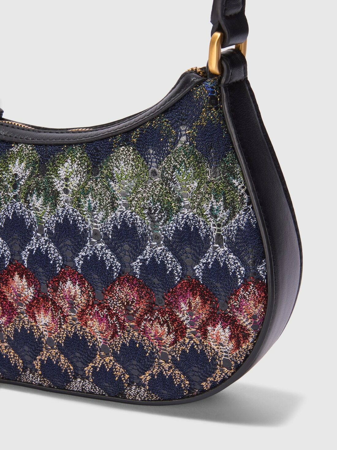 Missoni - Shoulder bag with space-dye motif, Women, Multicoloured