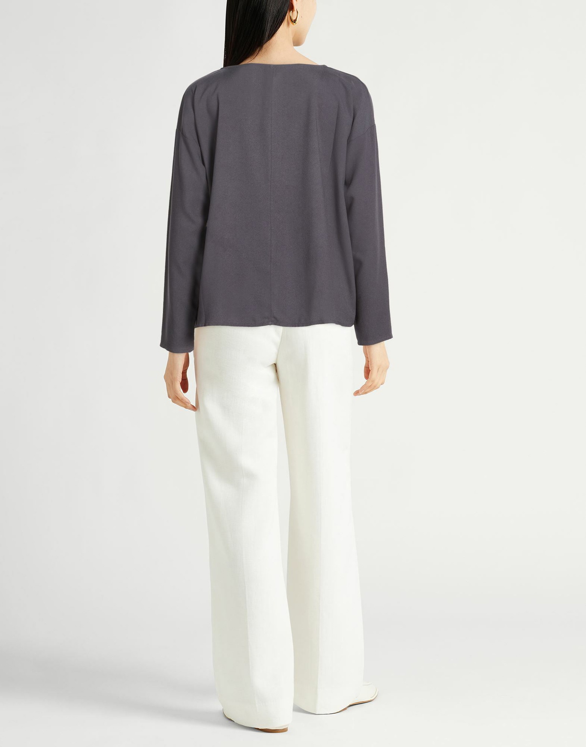 Crossley Womens Top in Charcoal