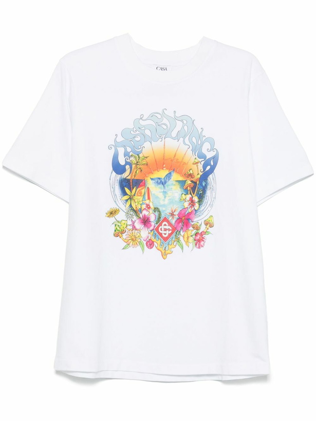 Photo: Casablanca Printed T-Shirt