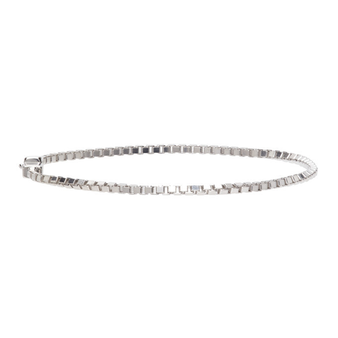 Tom Wood Silver Square Chain Bracelet Tom Wood