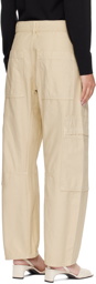 Citizens of Humanity Beige Marcelle Cargo Pants